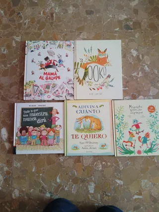 Pack de 5 libros infantiles