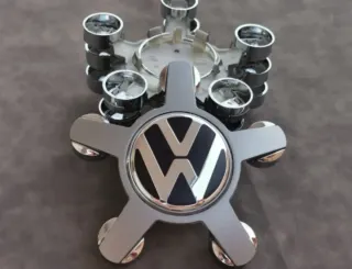 4 Tapabujes Tapacubos Vw Centro de Llantas Ruedas