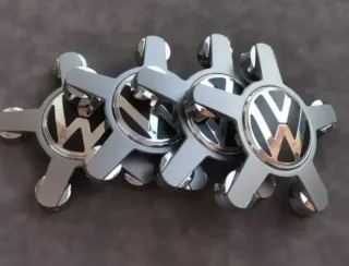 4 Tapabujes Tapacubos Vw Centro de Llantas Ruedas