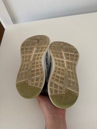 Zapatillas Adidas Gris y Verde Agua