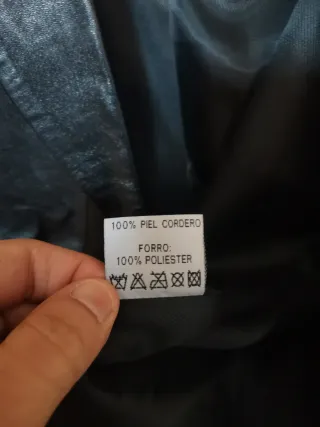 Chaqueta de piel Clandestino XL
