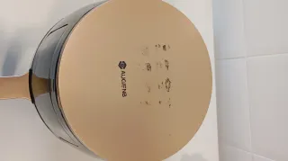 Freidora de Aire 3L Negra y Dorada