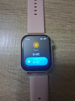 Reloj Smartwatch Rosa