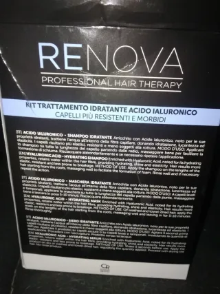 Renova Kit Trattamento Idratante Acido Ialuronico