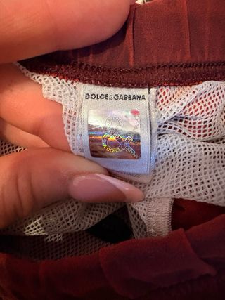 Dolce & Gabbana Costume Uomo Rosso Taglia L