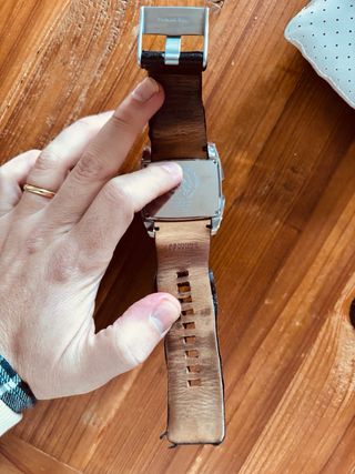 Reloj Diesel DZ1215 Piel Negro y Plata