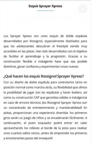 Esquís freestyle Rossignol Sprayer 180 +fijaciones