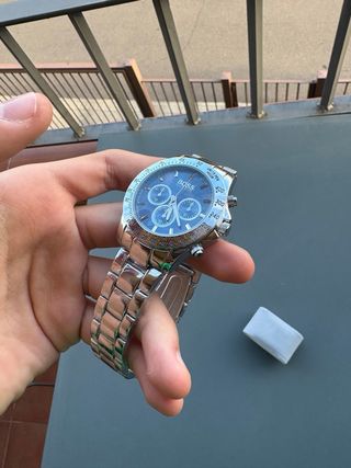 Reloj Boss Hombre Azul y Plateado