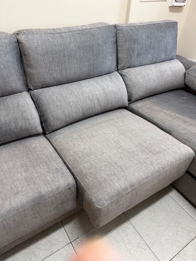 Chaiselongue Everest Gris Tela