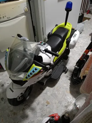 Moto Feber niño