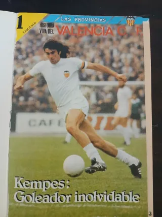 Libro de historia del C.F VALENCIA
