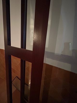 Puertas  de aluminio con arco