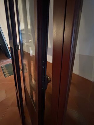 Puertas  de aluminio con arco