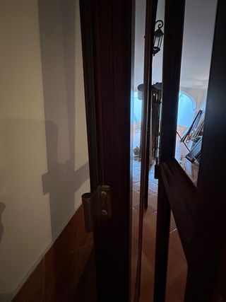 Puertas  de aluminio con arco