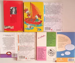 Lote 7 libros literatura infantil y juvenil