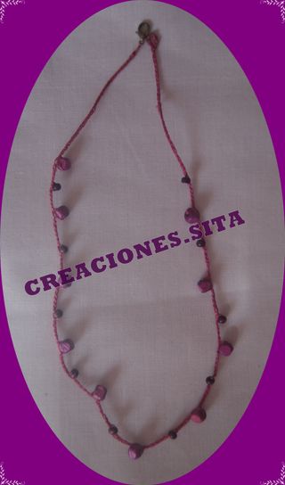 Collar de abalorios.