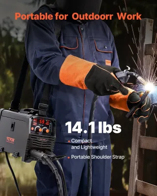 Stazione Saldatura MIG Corrente Uscita 130 A MMA