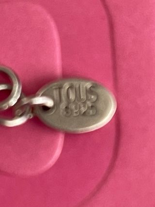 Pulsera Tous Plata Perla y Medallon