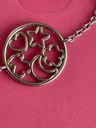 Pulsera Tous Plata Perla y Medallon