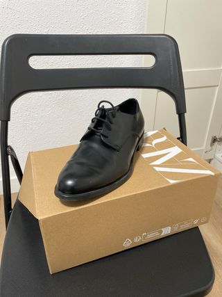Zapatos de piel Zara hombre talla 39