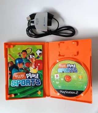 Pack 2 Juegos PlayStation 2+Cámara Eye Toy+MandoTV