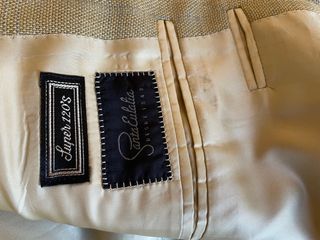 Americana CANALI beige entretiempo o verano.