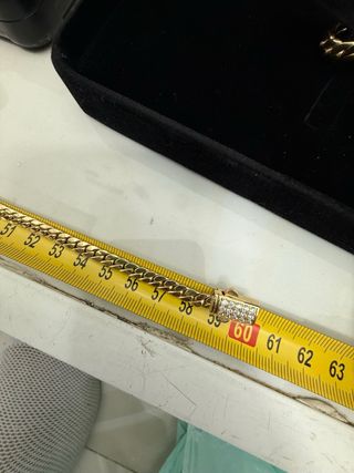 Cadena Cubana Oro 18k Nuevo