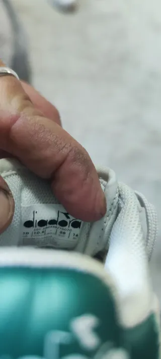 Sneakers Diadora Bambina Bianche