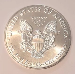 8 once Argento 999 Walking Liberty annate varie