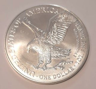8 once Argento 999 Walking Liberty annate varie