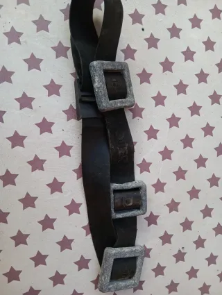 Cinturón de plomos.