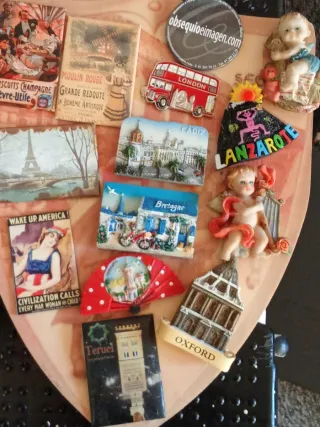 Lote de Imanes de Viajes(14)