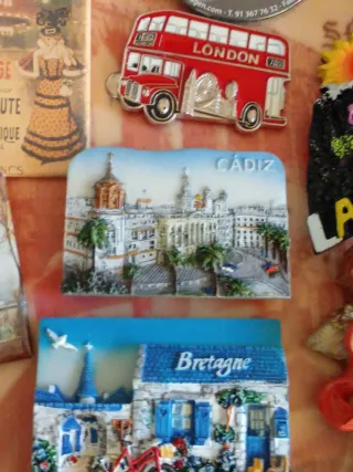 Lote de Imanes de Viajes(14)