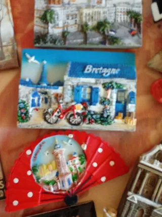 Lote de Imanes de Viajes(14)