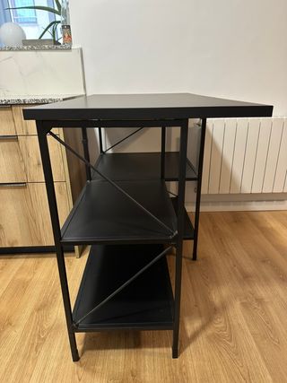 Isla de cocina IKEA EHNET Negra (descatalogada)