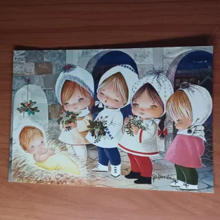 7 Postales de Gallarda Años 60 (Escritas)