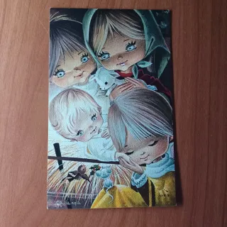 7 Postales de Gallarda Años 60 (Escritas)