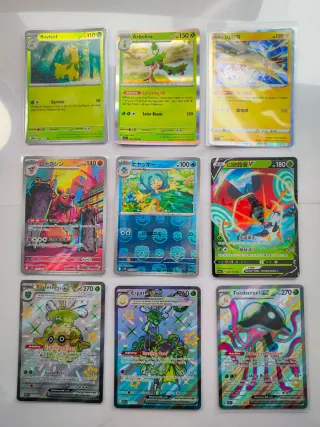 Lote Cartas Pokémon Ex Shiny Holo