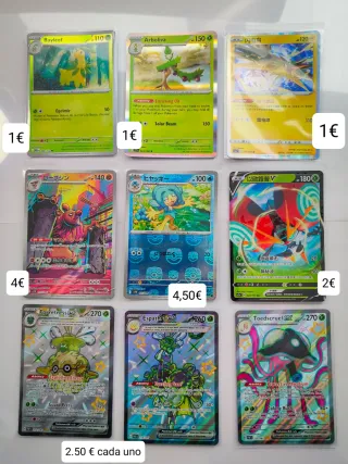 Lote Cartas Pokémon Ex Shiny Holo