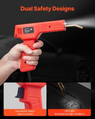 Saldatrice per Plastica Deluxe 100 W e Saldatore