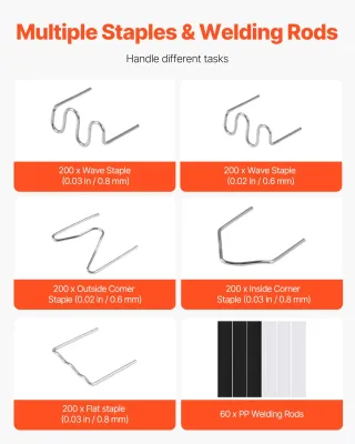 Saldatrice per Plastica Deluxe 100 W e Saldatore