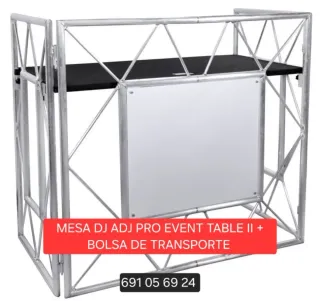 Mesa DJ ADJ Pro Event Table II + Bolsa