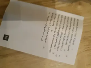 Correas y cargador Xiaomi Band 5 originales.