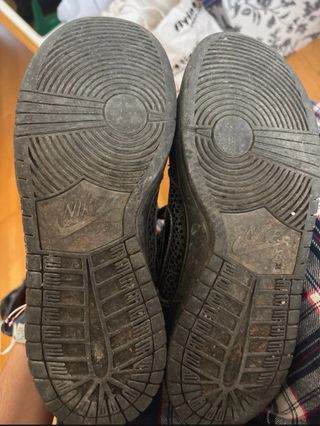 Nike SB High negras interior rosa