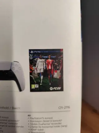 PS5 Slim 1TB + FC26 + Ghost + Expedition 33 + Hill