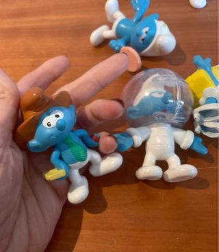 Lote de Figuras de Los Pitufos