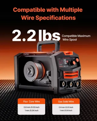 Macchina Saldatrice MIG Corrente 130A Saldatrice