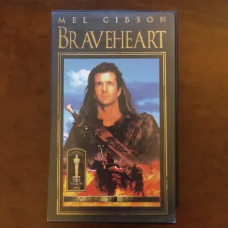 Casete VHS Braveheart Mel Gibson