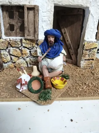 Pastor Pintando Belén