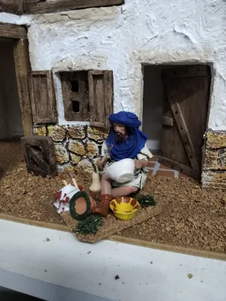 Pastor Pintando Belén